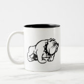 2 Couleurs Tasse de bouledogue (Gauche)