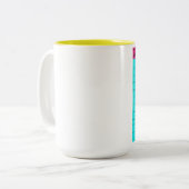 2 COULEURS TASSE DE BOULEVARD DE HOLYWOOD (Devant gauche)