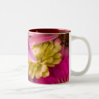 2 Couleurs Tasse de bouquet floral