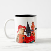 2 Couleurs Tasse de boxeur de Halloween (Gauche)