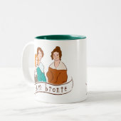 2 Couleurs Tasse de Bronte d'équipe (Devant gauche)
