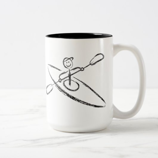 2 Couleurs Tasse de brosse de kayak (Droit)