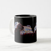 2 Couleurs Tasse de "brownie" (Devant gauche)