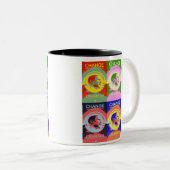 2 Couleurs Tasse de Bruit-Art de Barack 08 (Devant droit)