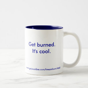 2 Couleurs Tasse de brûlure de congélateur