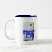 2 Couleurs Tasse de brûlure de congélateur (Gauche)