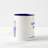 2 Couleurs Tasse de brûlure de congélateur (Centre)