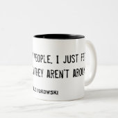 2 Couleurs Tasse de Buk (Devant droit)