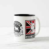 2 Couleurs Tasse de bull-terrier (Devant droit)