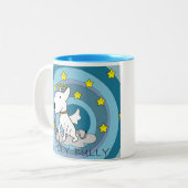 2 Couleurs Tasse de bull-terrier (Devant gauche)