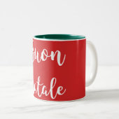2 Couleurs Tasse de Buon Natale (Devant droit)