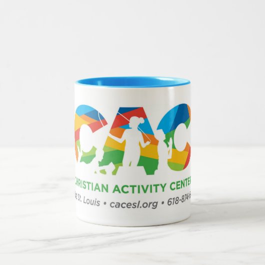 2 Couleurs Tasse de CAC (Centre)