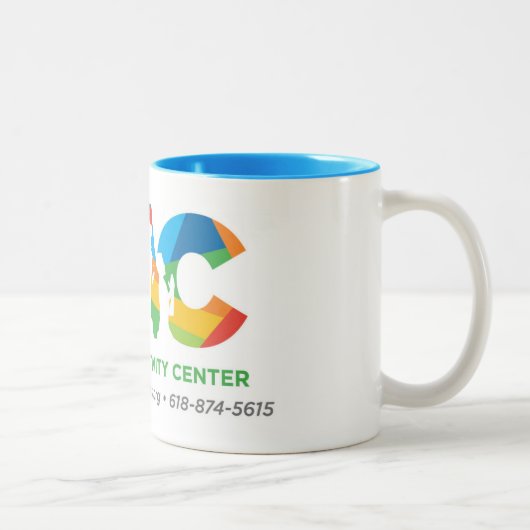 2 Couleurs Tasse de CAC (Droit)