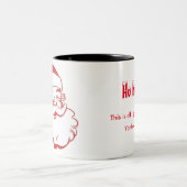 2 Couleurs Tasse de cadeau d'échange de Yankee (Centre)