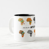 2 Couleurs tasse de café (Devant gauche)