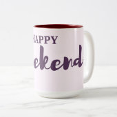 2 Couleurs tasse de café (Devant droit)