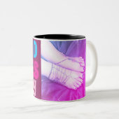 2 Couleurs tasse de café (Devant droit)