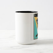 2 Couleurs tasse de café (Centre)