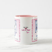 2 Couleurs TASSE de "café" (Centre)