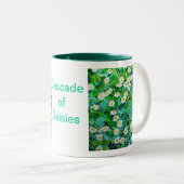 2 Couleurs Tasse de café (Devant droit)