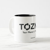 2 Couleurs Tasse de café (Devant gauche)