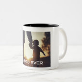 2 Couleurs Tasse de café (Devant droit)