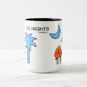 2 Couleurs Tasse de café 15 onces (Centre)