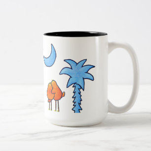 2 Couleurs Tasse de café 15 onces