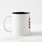 2 Couleurs Tasse de café à deux tons de drapeau d'état de (Gauche)