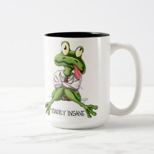 2 Couleurs Tasse de café aliénée de Toadily