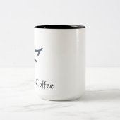 2 Couleurs Tasse de café amère (Centre)