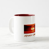 2 Couleurs Tasse "de café atomique" (grande) (Devant gauche)