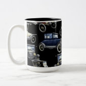 2 Couleurs Tasse de café Auto Nostalgie Voitures Classiques (Gauche)