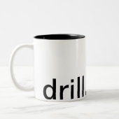 2 Couleurs Tasse de café avec la conception de foret (Gauche)