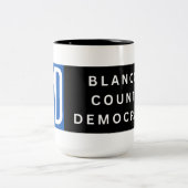 2 Couleurs Tasse de café avec logo BCD (Centre)
