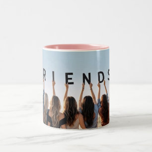 2 Couleurs Tasse de café avec photo personnalisée de meilleur