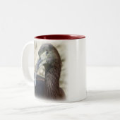2 Couleurs Tasse de café brillante d'IBIS (Devant gauche)