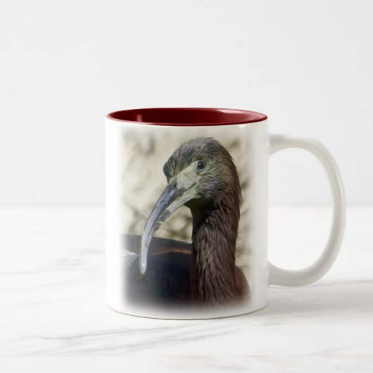 2 Couleurs Tasse de café brillante d'IBIS (Droit)