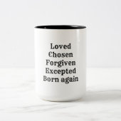 2 Couleurs Tasse de café choisie (Centre)