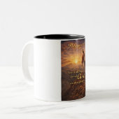 2 Couleurs Tasse de café chrétienne Philippiens 4:13 (Devant gauche)