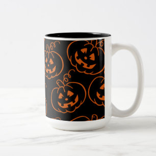 2 Couleurs Tasse de café citrouilles Jack-O-Lantern Halloween