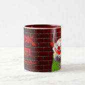 2 Couleurs Tasse de café Clown Tueur (Centre)