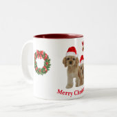 2 Couleurs Tasse de café Cocker spaniel (Devant gauche)