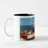 2 Couleurs Tasse de café collectable de commandant Boats de (Gauche)