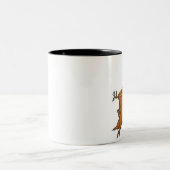 2 Couleurs Tasse de café courtaude (Centre)