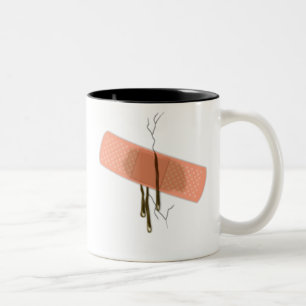 2 Couleurs Tasse de café criquée
