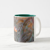 2 Couleurs Tasse de café - customisée (Devant droit)