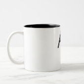 2 Couleurs Tasse de café d'abolitionniste B (Gauche)