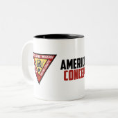 2 Couleurs Tasse de café d'AFCS (Devant gauche)