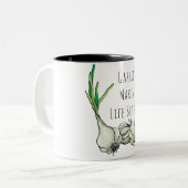 2 Couleurs Tasse de café d'ail (Devant gauche)